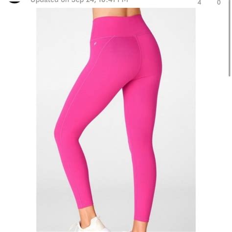 fabletics pink leggings|fabletics hot pink leggings.